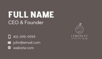 Florist Hand Decorator Business Card Image Preview