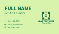 Green Real Estate Property Business Card Image Preview