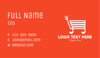 Cooking Shopping Cart Business Card Image Preview