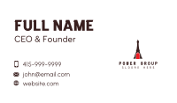 Eiffel Tower Tag Business Card Image Preview