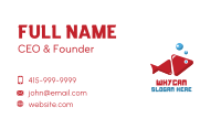 Fish Media Player Business Card Image Preview
