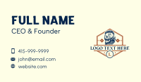 Skull Hair Stylist Business Card Preview
