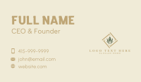 Organic Cannabis Weed Business Card Image Preview