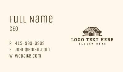 Home Property Real Estate  Business Card Image Preview