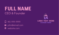 Clothing Boutique Shopping Business Card Image Preview