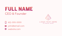 Pyramid Architecture Agency Business Card Design