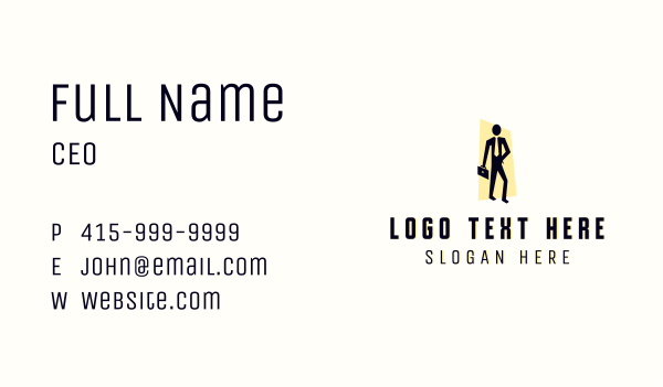 Employee Recruitment Agency Business Card Design Image Preview