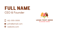 Summer Food Eatery  Business Card Image Preview
