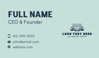 Dispatch Delivery Truck  Business Card Design