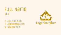 Fashion Crown Jewelry Business Card Image Preview