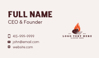 Meat Rib Restaurant Business Card Image Preview