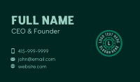 Generic Business Monoline Business Card Design