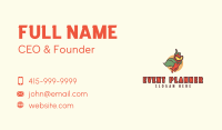 Superhero Chili Mascot Business Card Image Preview