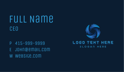 AI Tech Programming Business Card Image Preview