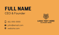 Wild Tiger Hunter Business Card Image Preview