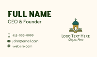 Quran Mosque Temple Business Card Preview