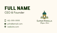 Quran Mosque Temple Business Card Image Preview