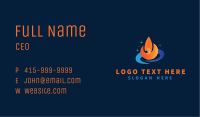 Hot & Cold Ventilation Business Card Image Preview