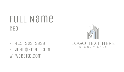 Architect Property Building  Business Card Image Preview