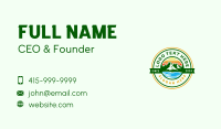 Mountain Lake Nature Business Card Image Preview