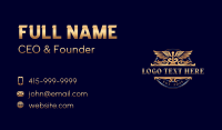 Medical Physician Caduceus Business Card Preview