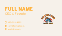 Crown Shark Fish Esports Business Card Image Preview