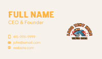Crown Shark Fish Esports Business Card Image Preview