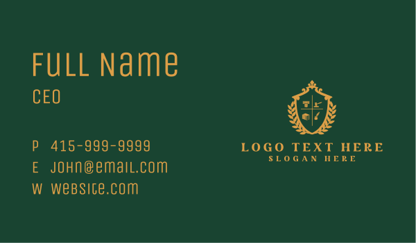 Justice Law Academy Business Card Design Image Preview