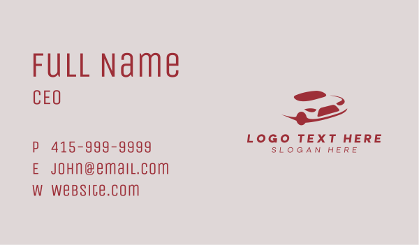 Race Vehicle Transport Business Card Design Image Preview