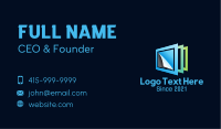 Paper Frame Pages Business Card Image Preview