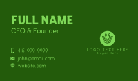 Green Natural Plant Business Card Image Preview