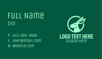 Green Rabbit Business Card Image Preview