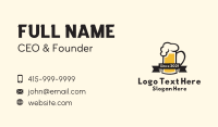 Draught Beer Pub Business Card Image Preview