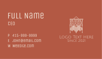 Textile Wall Decor Business Card | BrandCrowd Business Card Maker