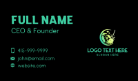 Home Sanitation Cleaning Business Card Preview