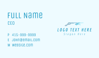 Blue Power Washer Business Card Image Preview