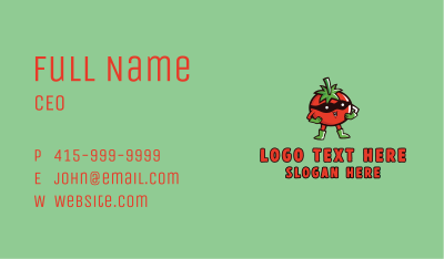 Tomato Hero  Business Card Image Preview
