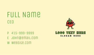 Tomato Hero  Business Card Image Preview