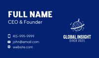 White Yarn Planet Business Card Image Preview
