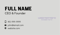 Modern Soft Shadow Agency Business Card Image Preview