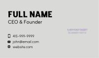 Modern Soft Shadow Agency Business Card Image Preview