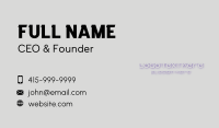 Modern Soft Shadow Agency Business Card Image Preview