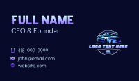 Auto Car Cleaner Business Card Preview