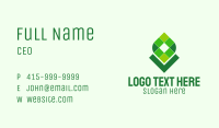 Digital Tech Leaf Business Card Image Preview