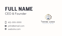 Judicial Scale Law Business Card Design