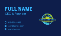 Pressure Wash Housekeeping Business Card Design