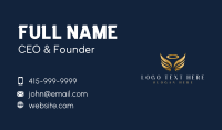 Elegant Angel Wing Business Card Image Preview