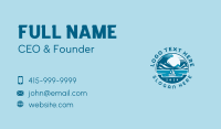 Sailing Vacation Travel Business Card Preview