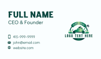 Lawn Mower Landscaping Business Card Image Preview