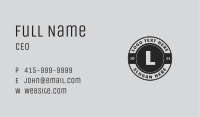 Classic Business Emblem Business Card Image Preview
